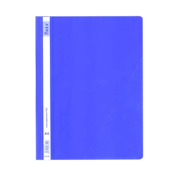 Bili Management File A4 (Blue)