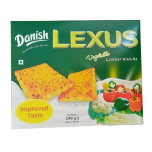 Olympic Lexus Vegetable Crackers Biscuits 216 gm