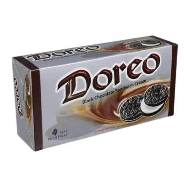 Danish Doreo Black Chocolate Sandwich Biscuit 320 gm